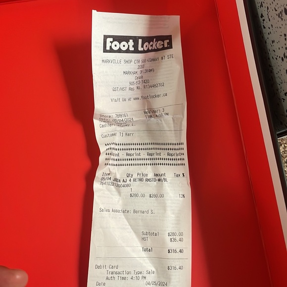 Jordan 4 Retro Military Blue - Picture 6 of 7